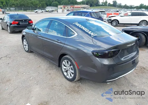 2015 Chrysler 200 C z USA, uszkodzony, nr VIN 1C3CCCCB3FN629190